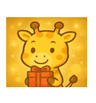キラキラなが～いキリン@SFW（個別スタンプ：16）