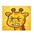 キラキラなが～いキリン@SFW（個別スタンプ：18）