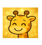 キラキラなが～いキリン@SFW（個別スタンプ：19）