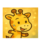 キラキラなが～いキリン@SFW（個別スタンプ：22）