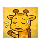 キラキラなが～いキリン@SFW（個別スタンプ：26）