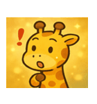 キラキラなが～いキリン@SFW（個別スタンプ：30）