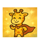 キラキラなが～いキリン@SFW（個別スタンプ：32）