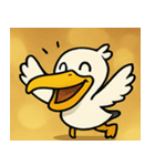 キラキラくちばしのペリカン@SFW（個別スタンプ：2）