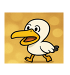 キラキラくちばしのペリカン@SFW（個別スタンプ：6）