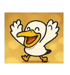 キラキラくちばしのペリカン@SFW（個別スタンプ：8）