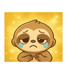 キラキラおめめのスローロリス@SFW（個別スタンプ：4）