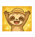 キラキラおめめのスローロリス@SFW（個別スタンプ：8）