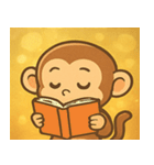 キラキラしっぽのサル@SFW（個別スタンプ：26）