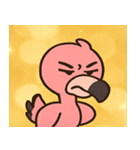 キラキラあしながフラミンゴ@SFW（個別スタンプ：2）