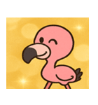 キラキラあしながフラミンゴ@SFW（個別スタンプ：5）