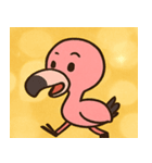 キラキラあしながフラミンゴ@SFW（個別スタンプ：6）