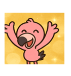 キラキラあしながフラミンゴ@SFW（個別スタンプ：8）