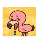 キラキラあしながフラミンゴ@SFW（個別スタンプ：10）