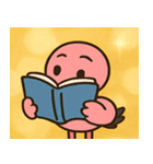 キラキラあしながフラミンゴ@SFW（個別スタンプ：11）