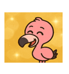 キラキラあしながフラミンゴ@SFW（個別スタンプ：13）