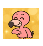 キラキラあしながフラミンゴ@SFW（個別スタンプ：15）