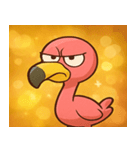 キラキラあしながフラミンゴ@SFW（個別スタンプ：19）