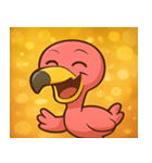 キラキラあしながフラミンゴ@SFW（個別スタンプ：20）