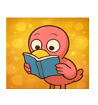 キラキラあしながフラミンゴ@SFW（個別スタンプ：27）