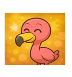 キラキラあしながフラミンゴ@SFW（個別スタンプ：30）