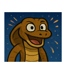 花火とクネクネキングコブラ@SFW（個別スタンプ：29）