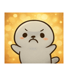 キラキラひれのアザラシ@SFW（個別スタンプ：2）