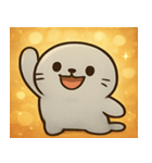 キラキラひれのアザラシ@SFW（個別スタンプ：6）