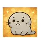 キラキラひれのアザラシ@SFW（個別スタンプ：8）