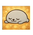 キラキラひれのアザラシ@SFW（個別スタンプ：9）