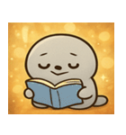 キラキラひれのアザラシ@SFW（個別スタンプ：10）