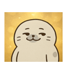 キラキラひれのアザラシ@SFW（個別スタンプ：18）