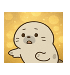 キラキラひれのアザラシ@SFW（個別スタンプ：24）