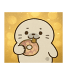 キラキラひれのアザラシ@SFW（個別スタンプ：25）