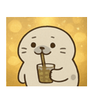 キラキラひれのアザラシ@SFW（個別スタンプ：27）