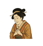 しのぶちゃん 浮世絵 東洲斎写楽（個別スタンプ：9）