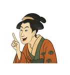 しのぶちゃん 浮世絵 東洲斎写楽（個別スタンプ：13）