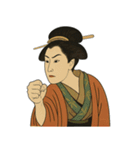 しのぶちゃん 浮世絵 東洲斎写楽（個別スタンプ：14）