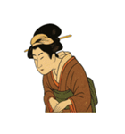しのぶちゃん 浮世絵 東洲斎写楽（個別スタンプ：22）