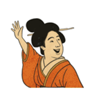 しのぶちゃん 浮世絵 東洲斎写楽（個別スタンプ：24）
