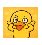 キラキラがーがーアヒル@SFW（個別スタンプ：13）