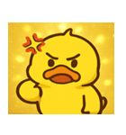 キラキラがーがーアヒル@SFW（個別スタンプ：18）