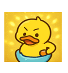 キラキラがーがーアヒル@SFW（個別スタンプ：21）
