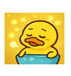 キラキラがーがーアヒル@SFW（個別スタンプ：25）