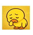 キラキラがーがーアヒル@SFW（個別スタンプ：27）