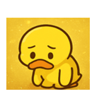 キラキラがーがーアヒル@SFW（個別スタンプ：28）