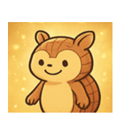 キラキラこうらのアルマジロ@SFW（個別スタンプ：26）