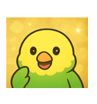 キラキラおしゃべりインコ@SFW（個別スタンプ：6）