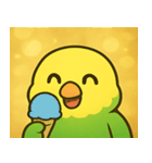キラキラおしゃべりインコ@SFW（個別スタンプ：9）