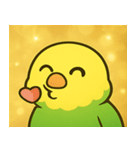 キラキラおしゃべりインコ@SFW（個別スタンプ：15）
